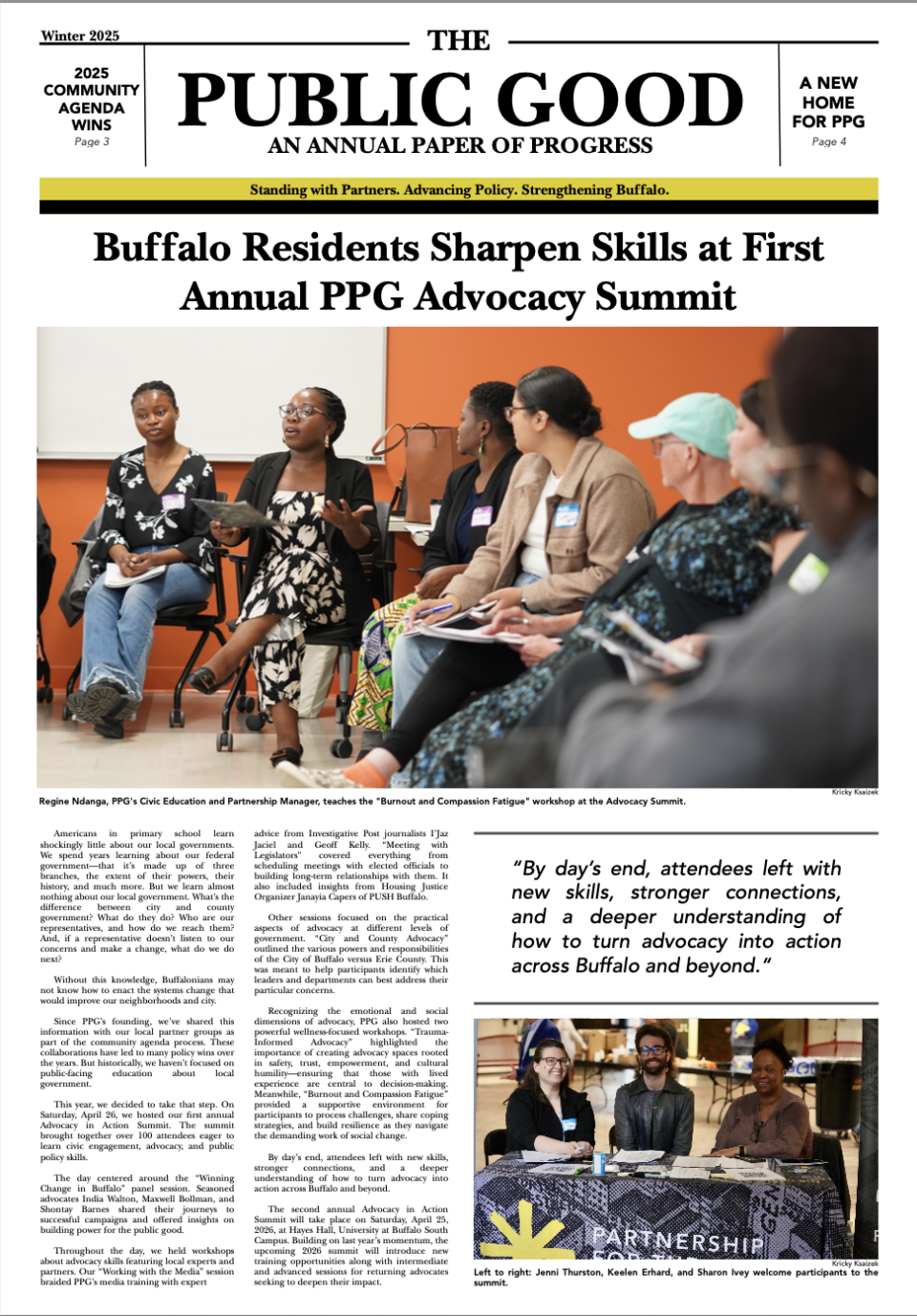 The Public Good: An Annual Paper of Progress (2025 Edition)