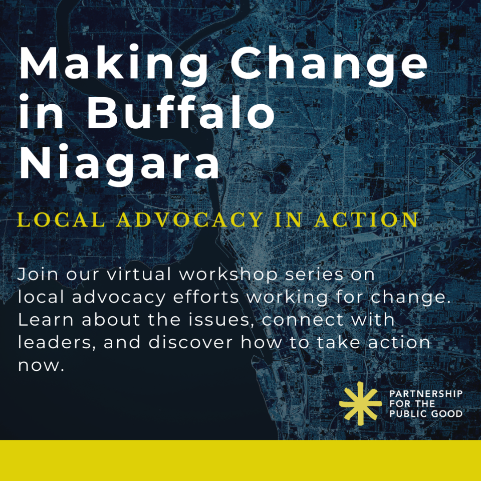 PPG Launches Making Change in Buffalo-Niagara: Local Advocacy Virtual Workshop Series