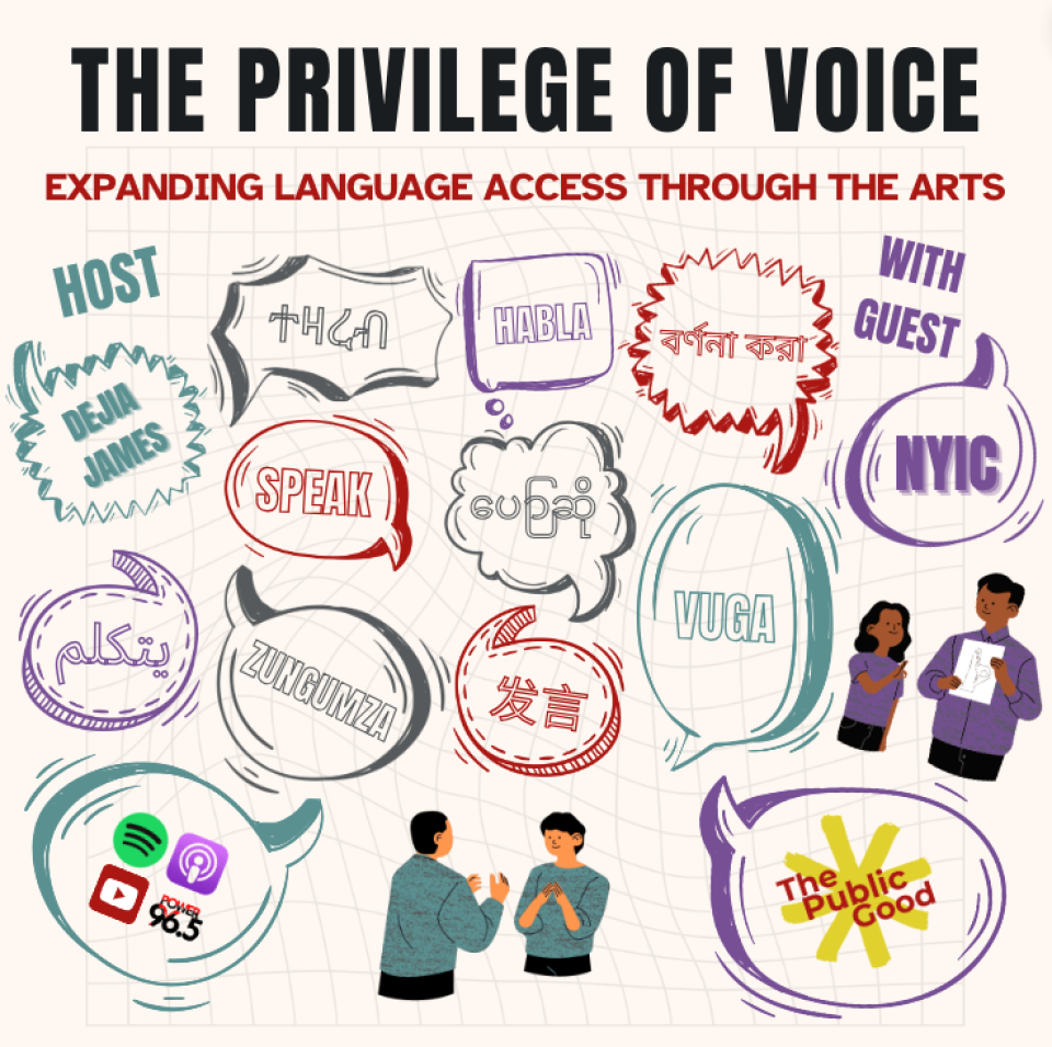 The Privilege of Voice: Expanding Language Access Through The Arts