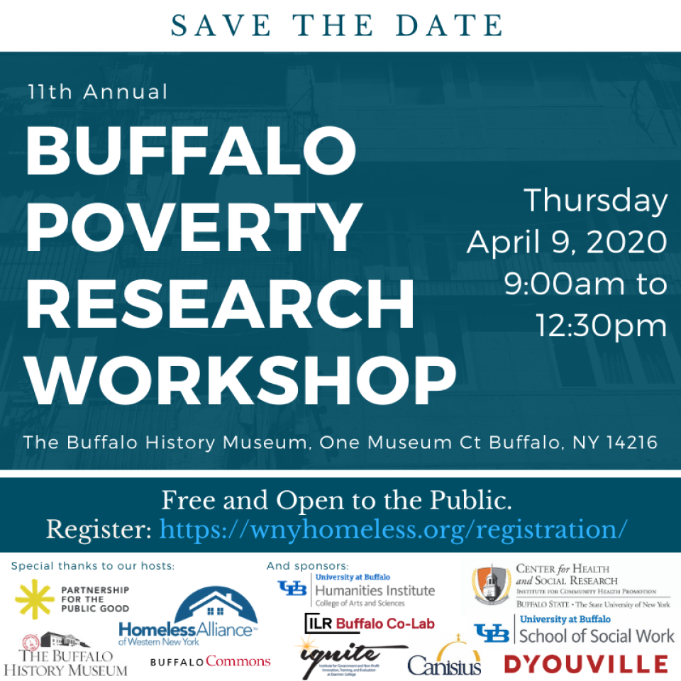 POSTPONED Poverty Research Workshop