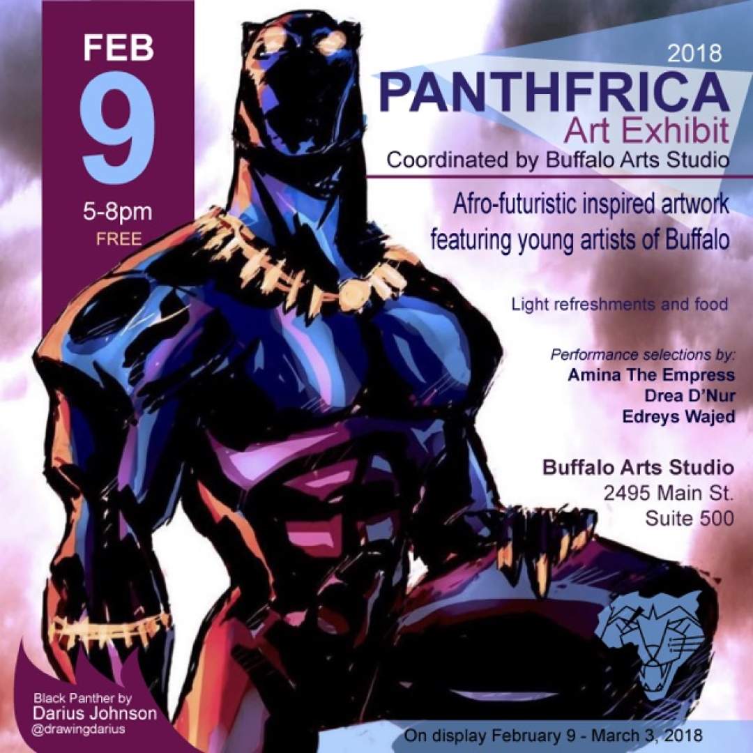 PANTHFRICA Art Exhibit Opening Reception