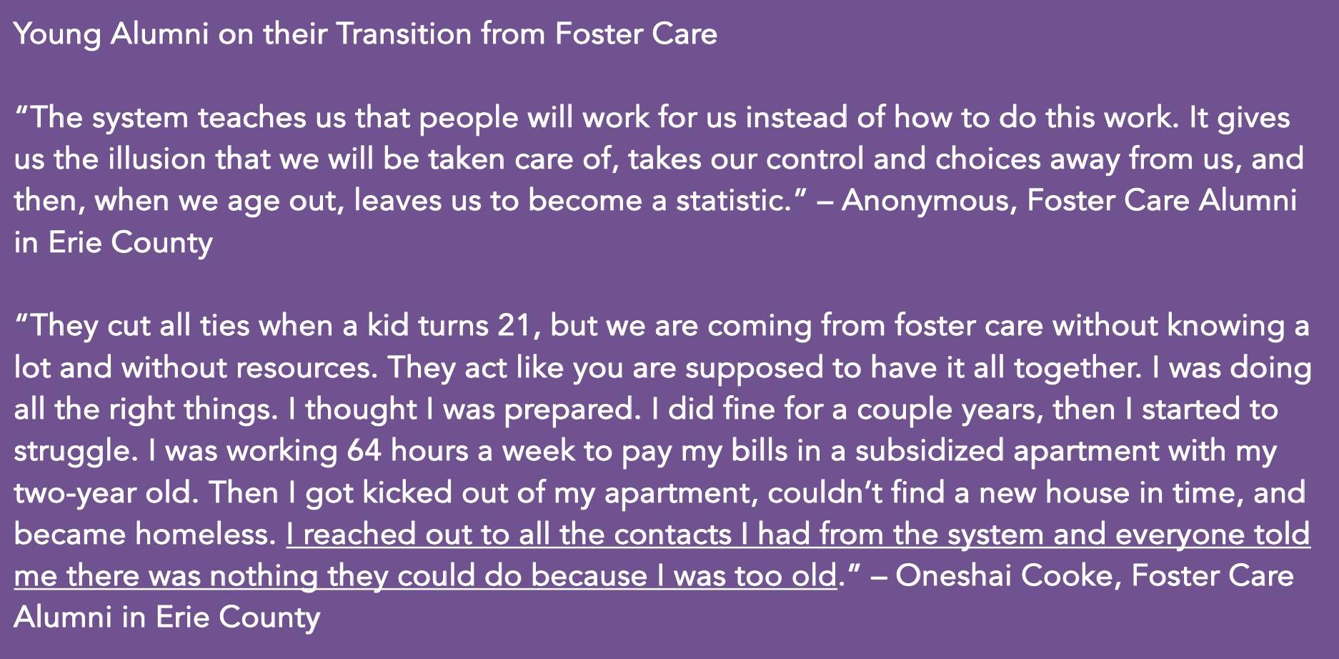 Young Alumni Stories